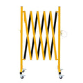 GYMTIME Easily Assembled Expandable Metal Barricade, 8 Feet, Portable Safety by GYMTIME