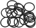 uxcell Nitrile Rubber O-Rings 33mm OD 26.8mm ID 3.1mm Width, Metric Sealing Gasket, Pack of 20 by uxcell