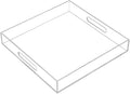 Clear Sturdy Acrylic Serving Tray by KEVLANG