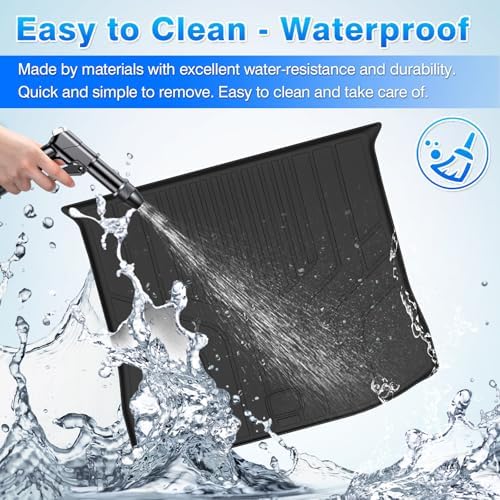 Cartist Cargo Mat Compatible with Ford Edge 2015-2024 Accessories Cargo Liner TPE All Weather Anti-Slip Odorless - Image 4