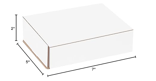 BOX USA Shipping Boxes Small 7"L x 5"W x 2"H, Moving and Storage - Image 9