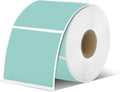 iEager Green Square Thermal Label Stickers, 500 Sheets/Roll by iEager