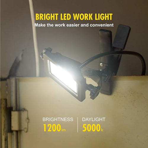 1200 Lumens Portable LED Clamp Work Light - Image 2