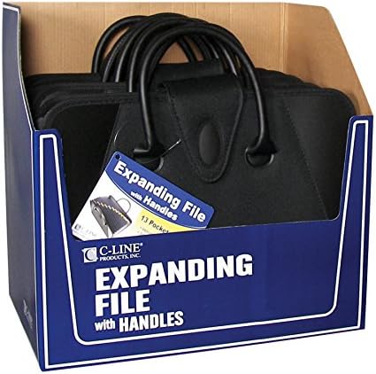 C-Line Expanding File with Handles, Letter Size, Black (48211) - Image 4