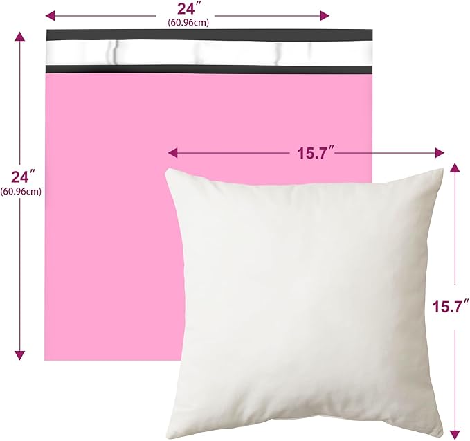 Large Poly Mailers 24x24 Inch 50 Pcs, Extra Large Shipping Bags - Image 2