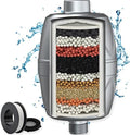 Aqua Elegante 16 Stage Shower Water Filter - Polished Chrome by AquaElegante