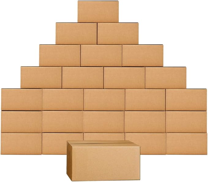 Edenseelake Shipping Boxes 11 x 6 x 6 Corrugated Cardboard Box, 25 Pack by Edenseelake