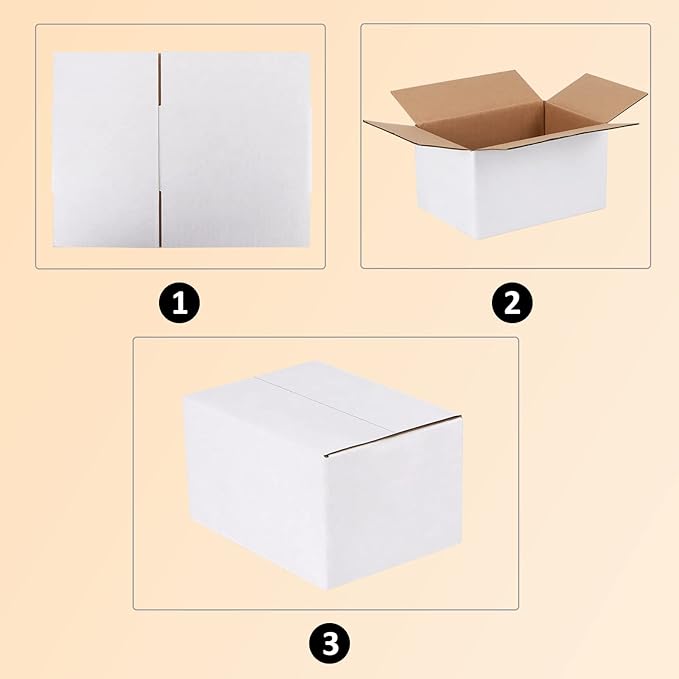 Calenzana 7x5x4 Inches Shipping Boxes Pack of 25 - Image 5