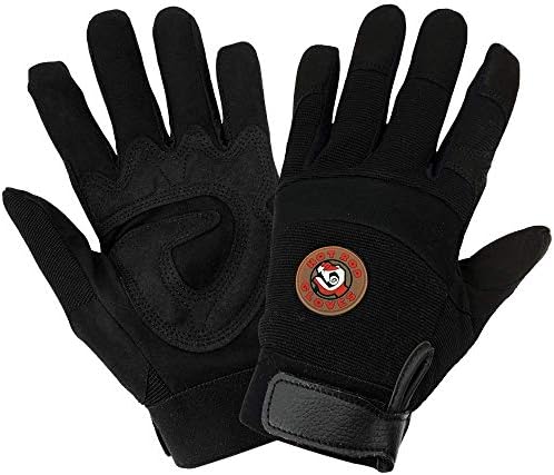 Global Glove HR9000 - Hot Rod Gloves Synthetic Leather Mechanics Style Glove - Large by GlobusGlobalSafety