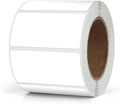 White Rectangle Stickers 2 x 1 Inch Color Coding Labels Vinyl Roll by Meitaat