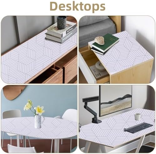 Shelf Liners for Kitchen Cabinets 17in x 20FT, Non Adhesive Cabinet Liner - Image 6