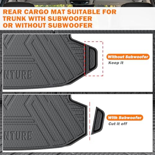 KUST Trunk Cargo Mat for 2023-2025 Kia Sportage (Not for PHEV or 2026) - Image 6