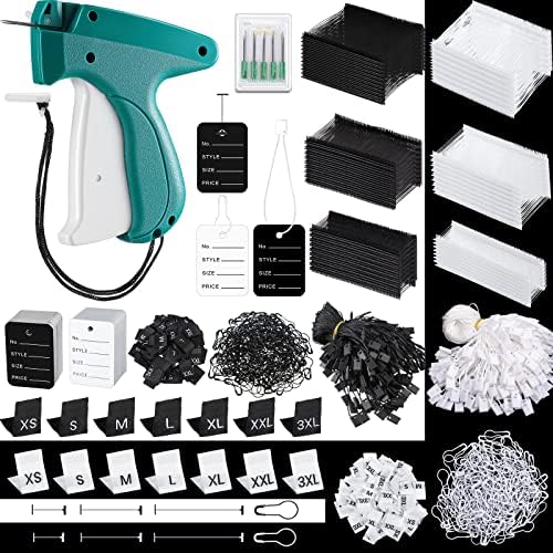 Chumia 3576 Pcs Chumia Stitch Gun for Clothes, Tagging Gun, Black, White by Chumia