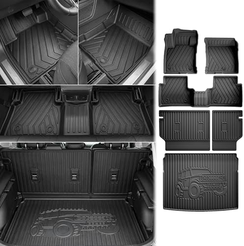 Floor Mats for Ford Bronco Sport Only 2021 2022 2023 2024 2025 2026 (6PCS) by TTXLIGHTING%C2%AE