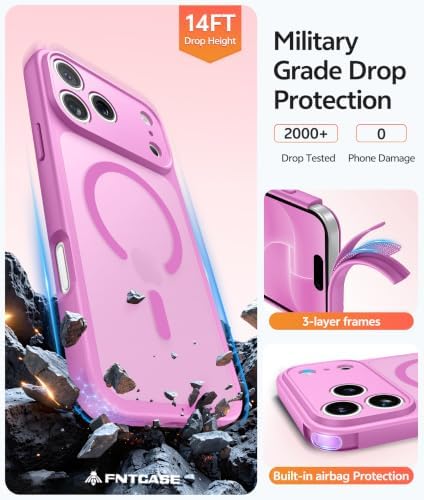 FNTCASE for iPhone 18 Pro Max Case/iPhone 17 Pro Max Case, Screen Protector - Image 6