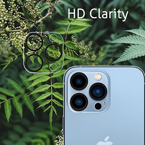 Ailun Screen Protector + Camera Lens Protector for iPhone 14 Pro, 3+3 Pack - Image 3