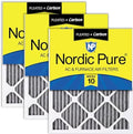 Nordic Pure 18x20x1 Pleated MERV 10 Plus Carbon Air Filters 3 Pack by NordicPure
