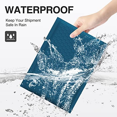 UCGOU Bubble Mailers 8.5x12 Inch Navy Blue 25 Pack Usable Size 8.5x11 Poly Padded Envelopes #2 Medium Mailing Opaque Packaging Postal Self Seal Waterproof Boutique Shipping Bags for Clothes Makeup - Image 3