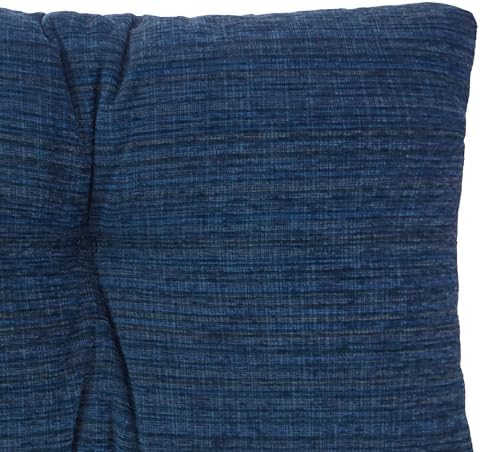 Klear Vu The Gripper Non-Slip Tufted Bench Cushion for Indoor Furniture, Assembled in USA, Entryway Storage, Bay Window, Corner Nook or Piano Seat, 30 Inches, Chenille Saphire - Image 4
