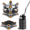 ONEON Furniture Mover with Wheels & Aux. Lifter-Black Connect Dolly Pro by ONEON