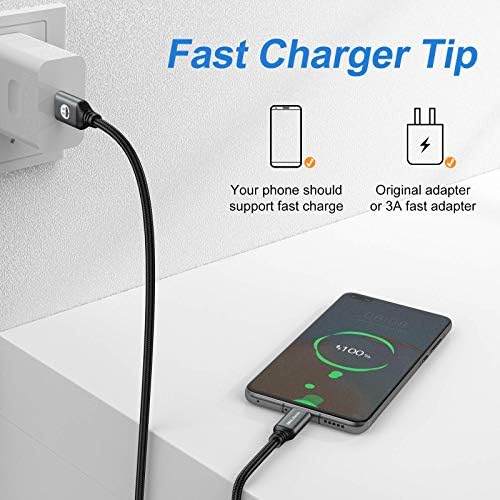USB to USB C Cable 3FT 5 Pack, Type C Fast Charger Cord - Image 6