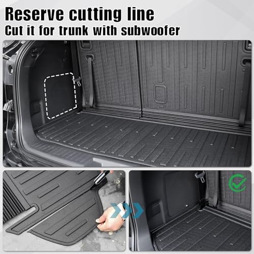 Floor Mats for Toyota Highlander 2020-2026 7 Seats Hybrid & Gas - Image 6