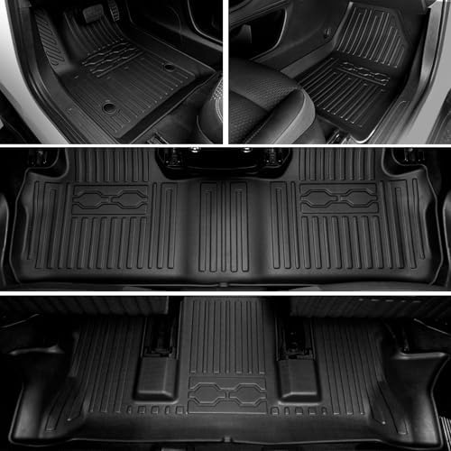 Floor Mats for 2017-2023 GMC Acadia 6 Seat Captain Chairs - Image 2