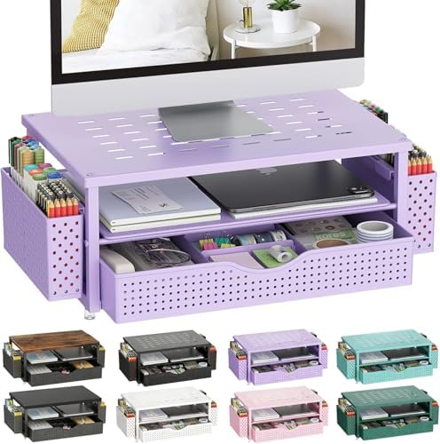 gianotter Monitor Stand with Drawer and 2 Pen Holders by gianotter