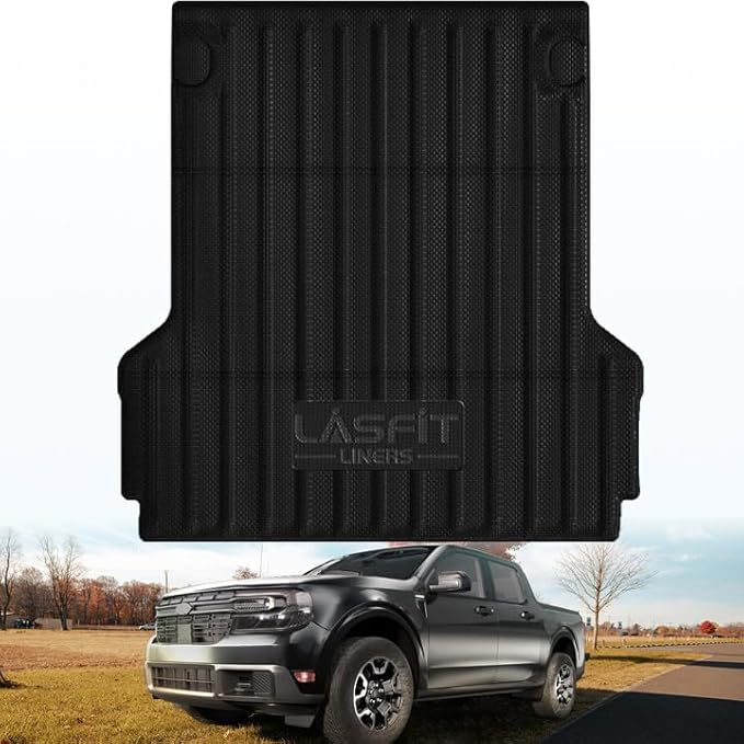 LASFIT Truck Bed Mat for Ford Maverick 2026 2025 2024 2023 2022 Hybrid & by LASFIT