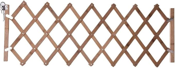 43-inch Wide 18-inch Tall Dog Gate Wood Pet Gate - Image 6