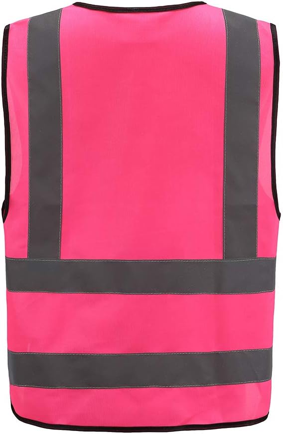 AYKRM 12 colour High visibility viz vest hi vis viz reflective work - Image 3