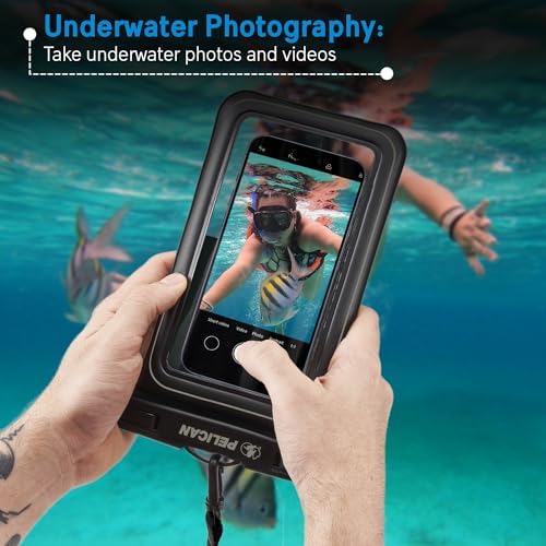 Pelican 2 Pack Marine Waterproof Phone Pouch (XL) - Stealth Black - Image 4