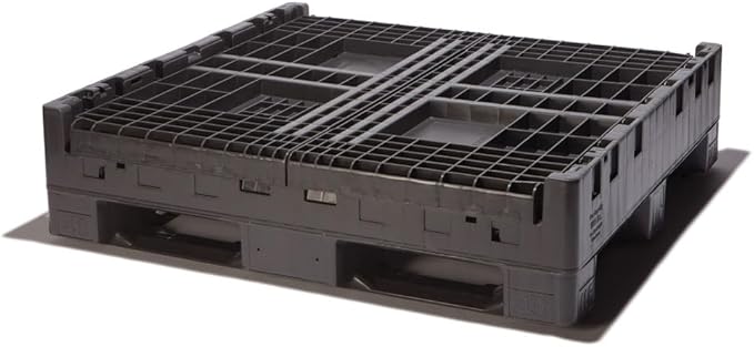 Hudson Exchange 48 x 45 x 34" Collapsible Bulk Container - Image 4