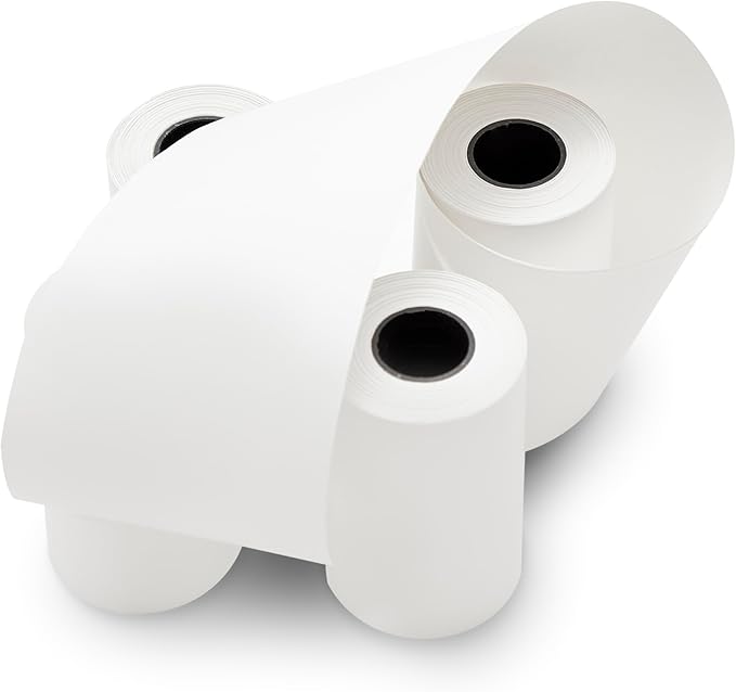 Thermal Paper 50 Rolls Of 2 1/4" x 50', Fits Most Credit Card Machines Register - Image 5
