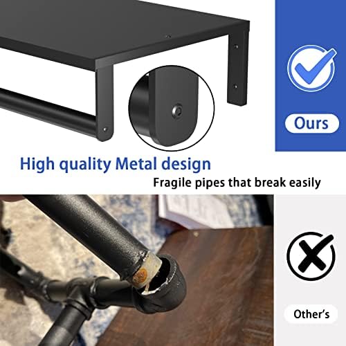Audmore Wall Mounted Clothes Rack Heavy Duty Metal Hanging Clothing Rack - Image 5