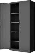 Metal Garage Storage Cabinet by Unknown