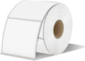 iEager White Square Thermal Label Stickers, 500 Sheets/Roll by iEager