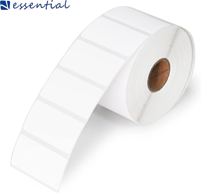 ESSENTIAL 2"x 1" White Direct Thermal Barcode Labels, Shipping Label, Compatible - Image 2