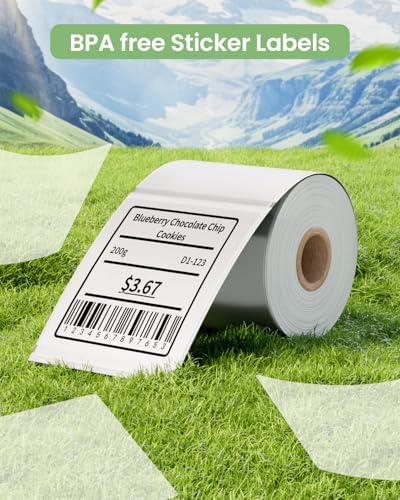 Phomemo Frosted Thermal Labels, 1.97"x3.15", for M110/M100/M220, 90 PCS - Image 6