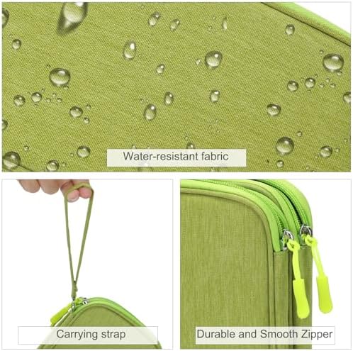 FYY Electronic Organizer, Travel Tech Pouch Bag, Medium, Green - Image 4