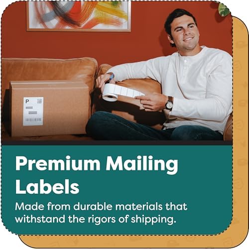 3" X 2" Direct Thermal Labels (14000 Count, 20 Rolls) - Perforated - Image 6