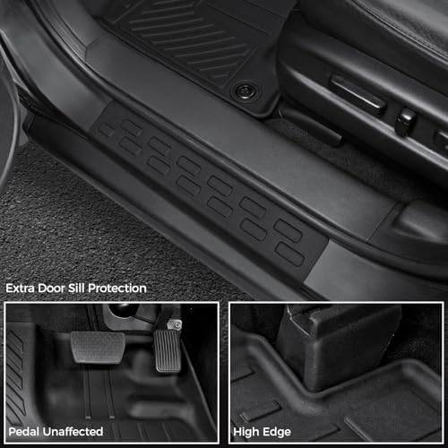 Floor Mats for 2022-2016 Honda Pilot 8-Seat Accessories - Image 5