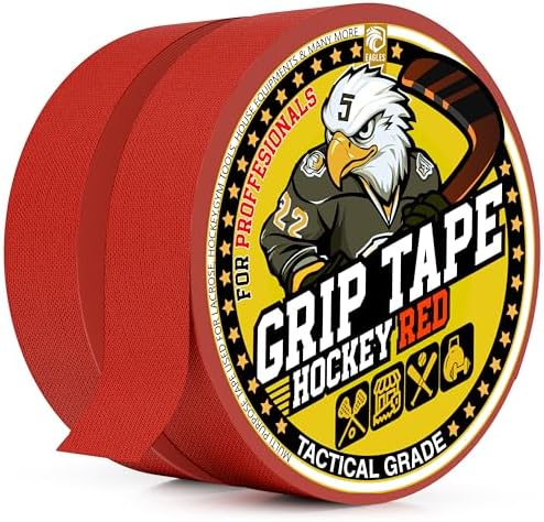 EAGLES Hockey Tape Multipurpose Cloth Tape Roll for Lacrosse Baseball & Softball Bats, Rackets, Pullup Bars, Gardening Tools, Sports Gift Perfect for Wrist, Ankle, Foot, Knee and Hand Taping by EAGLES%C2%AE