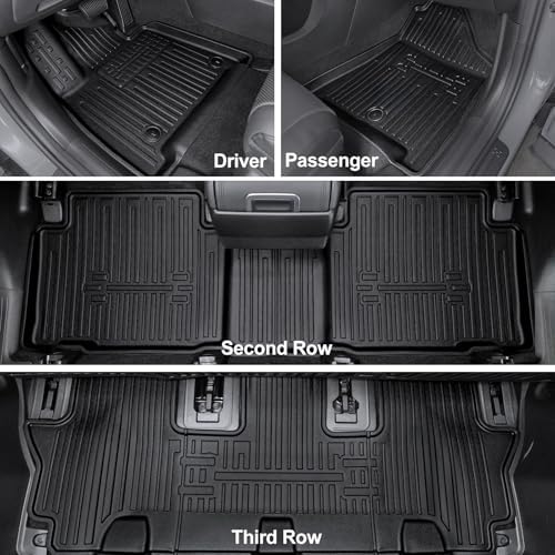 Floor Mats for Hyundai Santa Fe 2024-2026 (Fit Hybrid and Gas) - Image 2