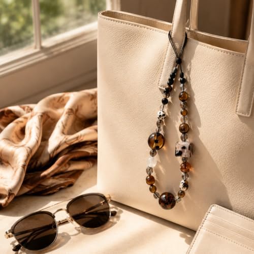 Beaded Camera Wrist Strap Cute Digital Camera Charm Lanyard Phone Charms Strap Beaded Camera Chain for Phone - Image 3
