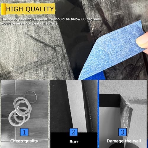 SmaringRobot Blue Masking Tape, Painters Tape, Painting Tape (1442.4yd=0.94IN*60.1yd*24), Original Multi-Surface Easy Removal Paint Tape with Medium Adhesive Backing for Indoor Outdoor Use, 24 Rolls - Image 5