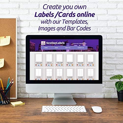 NextDayLabels – 1.5" x 1" Rectangular Sticker Labels - Image 6