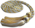 Endea Graduation Single Honor Cord Two-Color (White/Gold) by EndeaGraduation