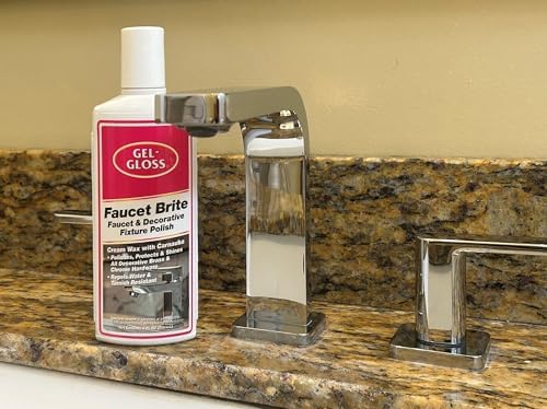 Gel-Gloss Faucet Brite | Removes Water Spots & Light Calcium, 8oz. - Image 5