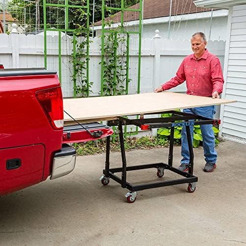 Rockler Material Mate Panel Cart & Mobile Shop Stand with 4" Casters - Image 6